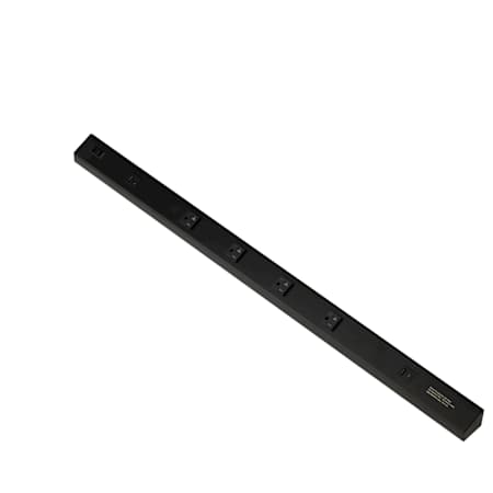 American Lighting Undercabinets 36" Long 4 Outlet Low Profile Power Strip Black