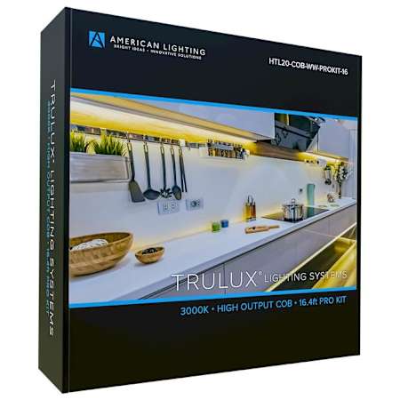 American Lighting TruLux 16' Long 3000K High Output Smart Under Cabinet Tape Light N/A