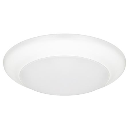 American Lighting Downlighting 5" Wide LED Quick Disc Flush Mount Bowl Ceiling Fixture White