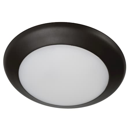 American Lighting Downlighting 5" Wide LED Quick Disc Flush Mount Bowl Ceiling Fixture with Adjustable Color Temperature Dark Bronze