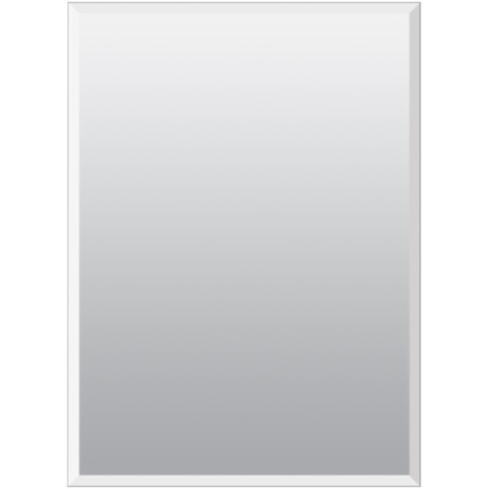 American Pride Single Door Medicine Cabinet with Frameless Beveled Edge Beveled Edge