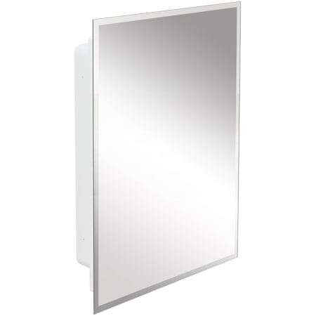 American Pride Harmony 16" x 22" Single Door Medicine Cabinet with Beveled Mirror White