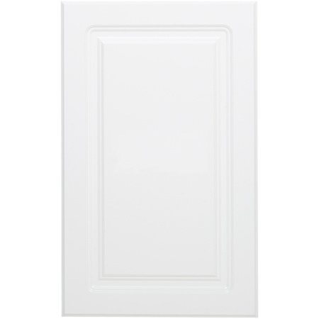 American Pride Raised Panel 16" x 26" Single Door Medicine Cabinet with White Raised Panel Door White