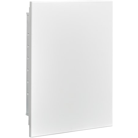 American Pride Hide-Away 16" x 22" Single Door Medicine Cabinet with Glass Shelves White