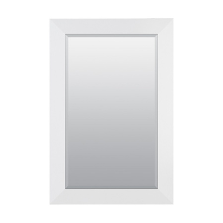 American Pride 24 Inch Horizontal and Vertical Mirror White