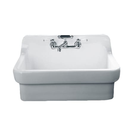 American Standard Country 30" Single Basin Vitreous China Kitchen Sink for Drop In Installations White