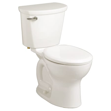 American Standard Cadet Pro Round-Front Two-Piece Toilet with EverClean Surface and PowerWash Rim - 10" Rough In White