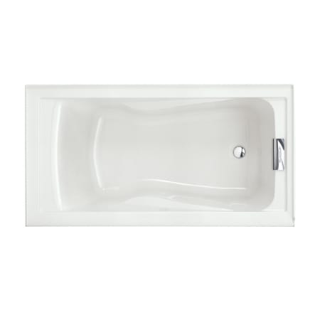 American Standard Evolution 60" Acrylic Soaking Bathtub with Reversible Drain - Lifetime Warranty White