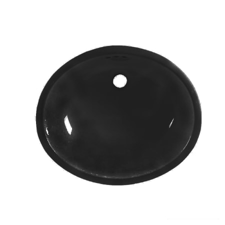 American Standard Ovalyn 16-3/4" Undermount Porcelain Bathroom Sink Black