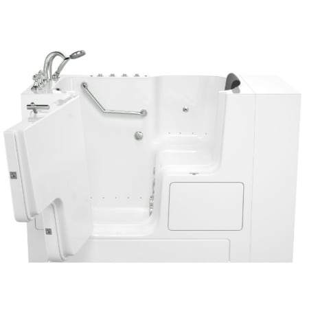 American Standard Gelcoat Premium 32" x 52" Walk-In Air and Whirlpool Tub with Left Hand Drain White / Chrome