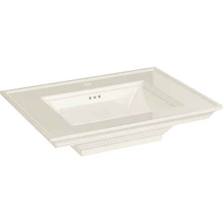 American Standard Town Square S 30" Rectangular Fireclay Pedestal Bathroom Sink with Overflow and Single Faucet Hole - Sink Only Linen