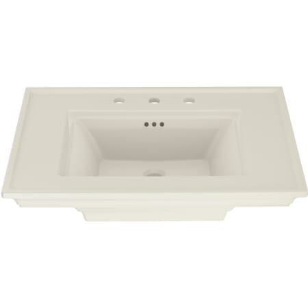 American Standard Town Square S 30" Rectangular Fireclay Pedestal Bathroom Sink with Overflow and 3 Faucets Holes at 8" Centers - Sink Only Linen