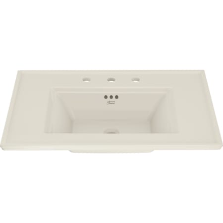 American Standard Town Square S 31" Rectangular Vitreous China Deck Mounted Bathroom Sink with Overflow and 3 Faucets Holes at 8" Centers Linen