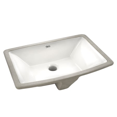 American Standard Townsend 19-1/2" Vitreous China Undermount Bathroom Sink with Overflow White