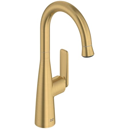 American Standard Aspirations 1.8 GPM Single Hole Pull Down Bar Faucet Brushed Cool Sunrise