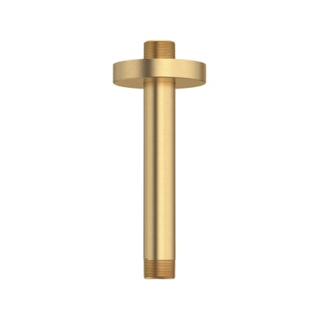 American Standard 6" Ceiling Shower Arm with Flange Brushed Cool Sunrise