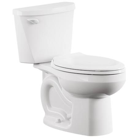 American Standard Colony 1.6 GPF Two Piece Elongated Toilet with Left Hand Lever White