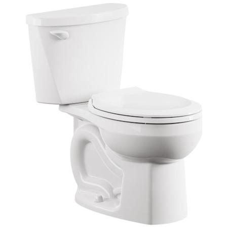 American Standard Colony Vitreous China 1.6 GPF Two Piece Round Toilet with Left Hand Lever White