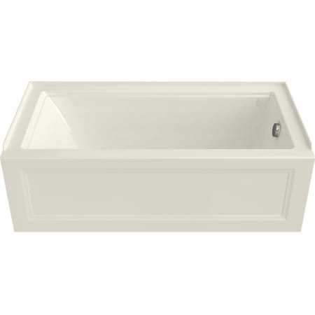 American Standard Town Square S 60" Three Wall Alcove Acrylic and Fiberglass Soaking Tub with Right Drain Linen