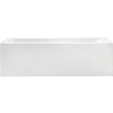 American Standard Studio 60" L x 30" W Three Wall Alcove Acrylic Soaking Tub with Left Drain and Overflow White