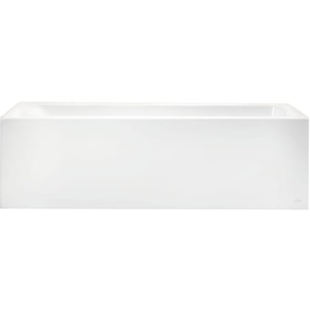 American Standard Studio 60" L x 32" W Three Wall Alcove Acrylic Soaking Tub with Right Drain and Overflow Arctic
