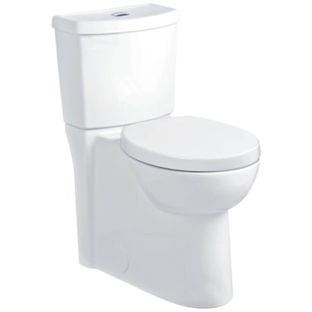 American Standard Studio 1 - 1.28 GPF Dual Flush Two Piece Round Toilet with Push Button Flush - Seat Included White