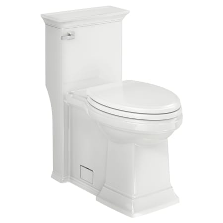 American Standard Town Square S 1.28 GPF One Piece Elongated Chair Height Toilet with Left Hand Lever - Seat Included White
