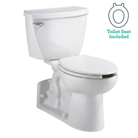 American Standard Yorkville 1.1 GPF Two-Piece Elongated Toilet with Seat White