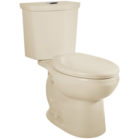 American Standard H2Option Elongated Two-Piece Dual Flush Toilet with EverClean Surface, PowerWash Rim, Aquaguard Liner, and Right Height Bowl Bone