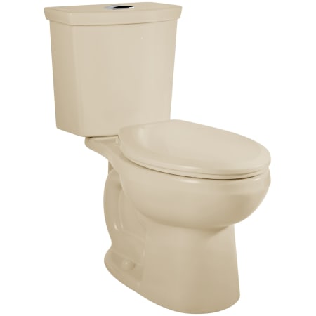 American Standard H2Option Elongated Two-Piece Dual Flush Toilet with EverClean Surface, PowerWash Rim, Aquaguard Liner Bone