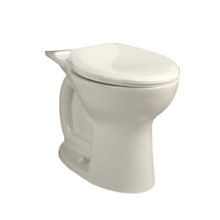 American Standard Cadet Pro Elongated Toilet Bowl Only with EverClean Surface, PowerWash Rim and Right Height Bowl Linen