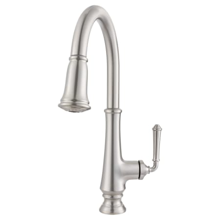 American Standard Delancey Single Handle Pull-Down Spray Kitchen Faucet Stainless Steel