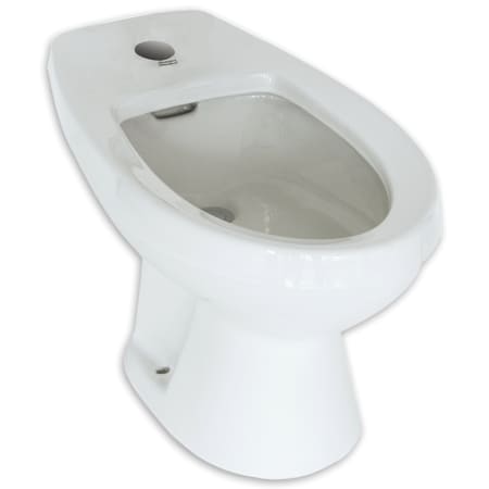 American Standard Cadet Floor Mounted Elongated Horizontal Spray Bidet with Single Faucet Hole Drilling - Less Faucet Bone