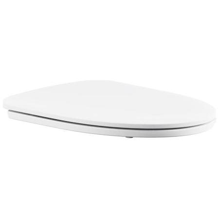 American Standard Aspirations Plastic Elongated Closed-Front Toilet Seat White