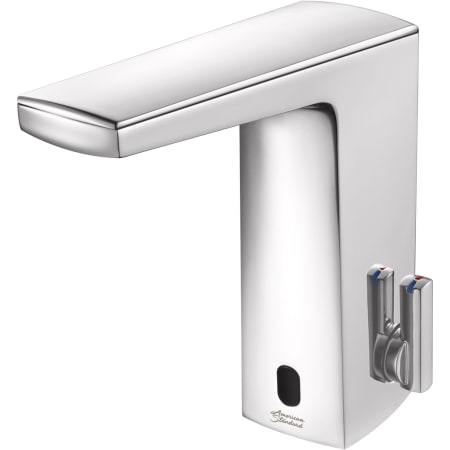 American Standard Paradigm 0.5 GPM Single Hole Bathroom Faucet with Selectronic and SmarTherm Technology - Includes Thermostatic Lever Handle - Less Power Supply Polished Chrome