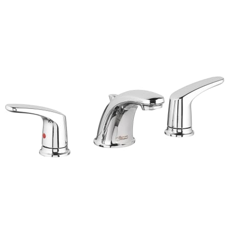 American Standard Colony Pro Widespread Double Handle Bathroom Faucet with 50/50 Pop-Up Drain Assembly Polished Chrome