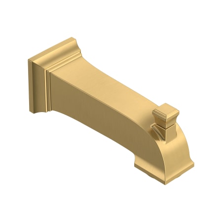 American Standard Town Square S 6-3/4 Inch IPS Diverter Tub Spout Brushed Cool Sunrise