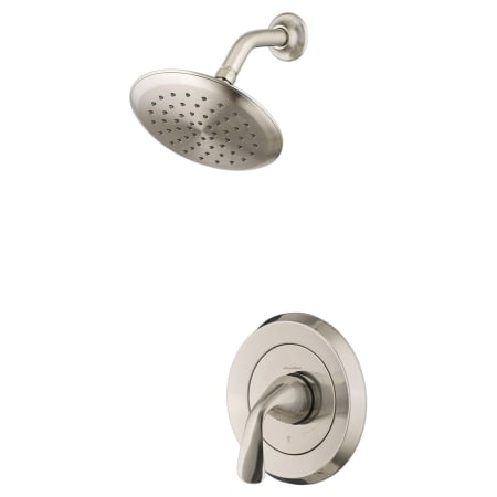 American Standard Fluent Shower Only Trim Package with 1.8 GPM Single Function Shower Head Brushed Nickel