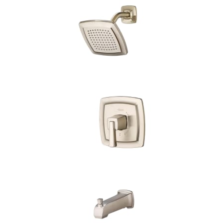 American Standard Townsend Tub and Shower Trim Package with 1.75 GPM Single Function Shower Head Brushed Nickel