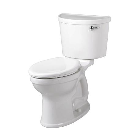 American Standard Chinaware 1.6 GPF Two Piece Elongated Toilet with Right Hand Lever White
