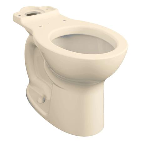 American Standard Cadet Pro Round Toilet Bowl Only with EverClean Surface, PowerWash Rim, and Right Height Bowl Bone