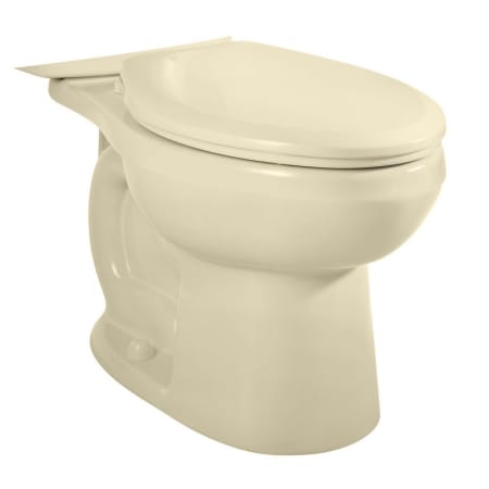 American Standard H2Option Elongated Toilet Bowl Only with EverClean Surface, PowerWash Rim and Right Height Bowl Bone