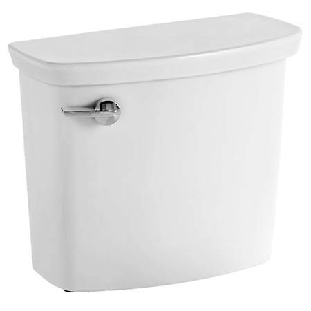 American Standard Vormax 1.28 GPF Toilet Tank Only with Left Hand Tank Lever White