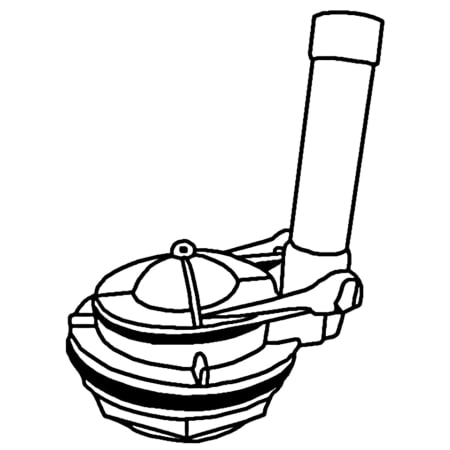 American Standard 1.28 GPF 3" Flush Valve Assembly with Flapper N/A