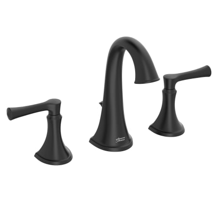 American Standard Estate Widespread Bathroom Faucet with Speed Connect Technology - Includes Speed Connect Metal Pop-Up Drain Matte Black