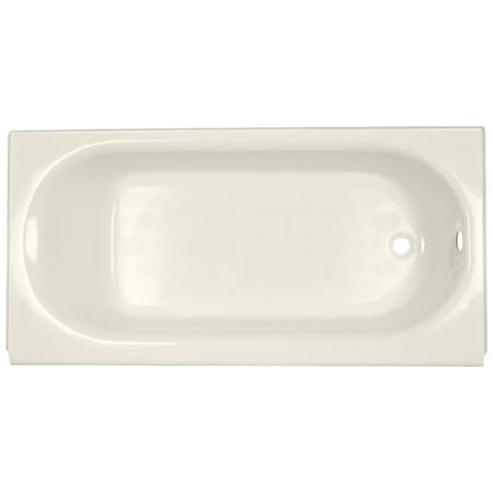 American Standard Bathing Princeton 60" Three Wall Alcove Enameled Steel Soaking Tub with Right Drain and Overflow Linen