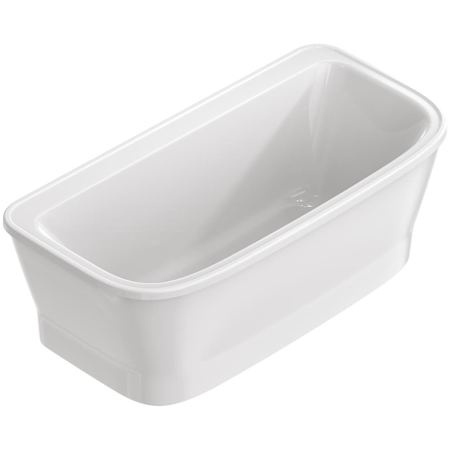American Standard Bathing Aspirations 68" Free Standing Acrylic, Fiberglass Soaking Tub with Center Drain and Overflow White