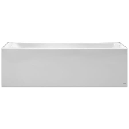 American Standard Bathing Studio 60" Three Wall Alcove Acrylic Soaking Tub with Left Drain and Overflow White