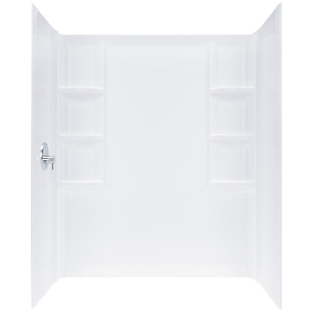 American Standard Bathing Studio 72"H x 32"W Three Panel Shower Wall Set Arctic