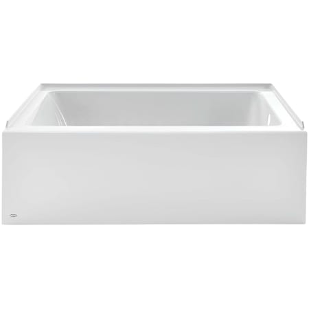 American Standard Bathing Studio 60" Three Wall Alcove Acrylic Soaking Tub with Right Drain and Overflow White